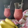 Koktajl truskawkowo bananowy