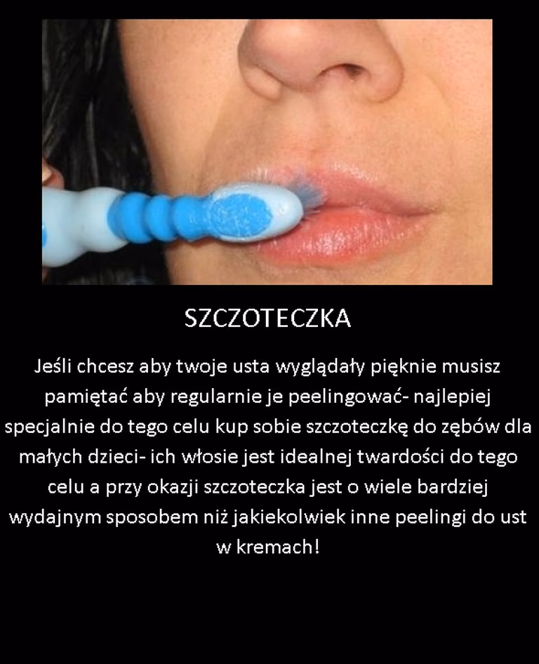 Prosty trik na piękne usta