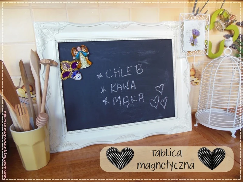 DIY tablica magnetyczna