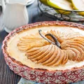 TARTA Z GRUSZKAMI I CREME BRULEE