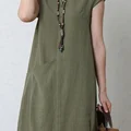 Sukienka khaki