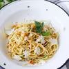Spaghetti aglio olio e peperoncino