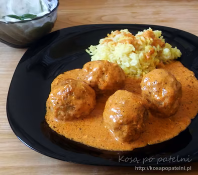Pulpety w sosie pomidorowym z mascarpone