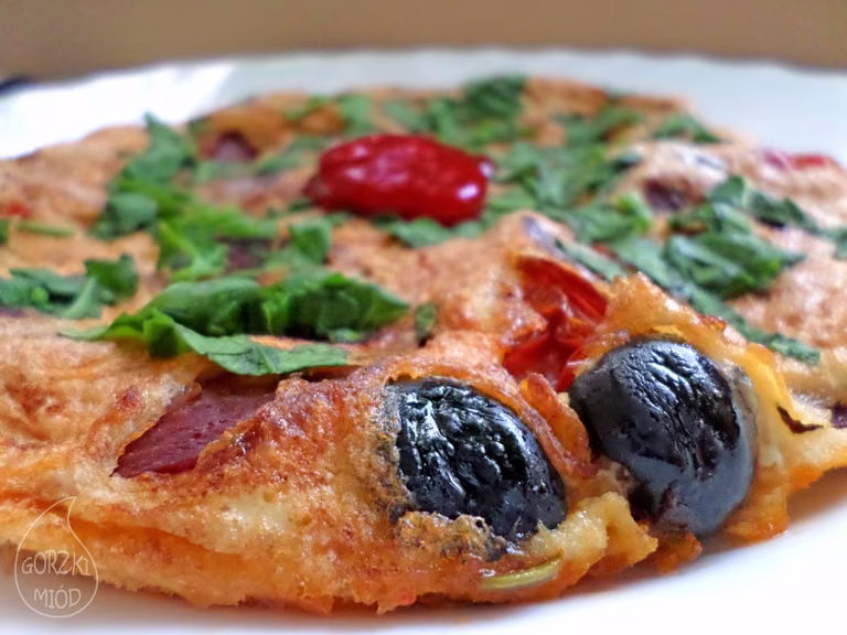 Hiszpański omlet z włoskim akcentem