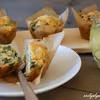 Muffiny z boczkiem i szpinakiem