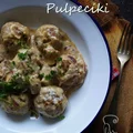 Pulpety z pieczarkami w sosie śmietankowym