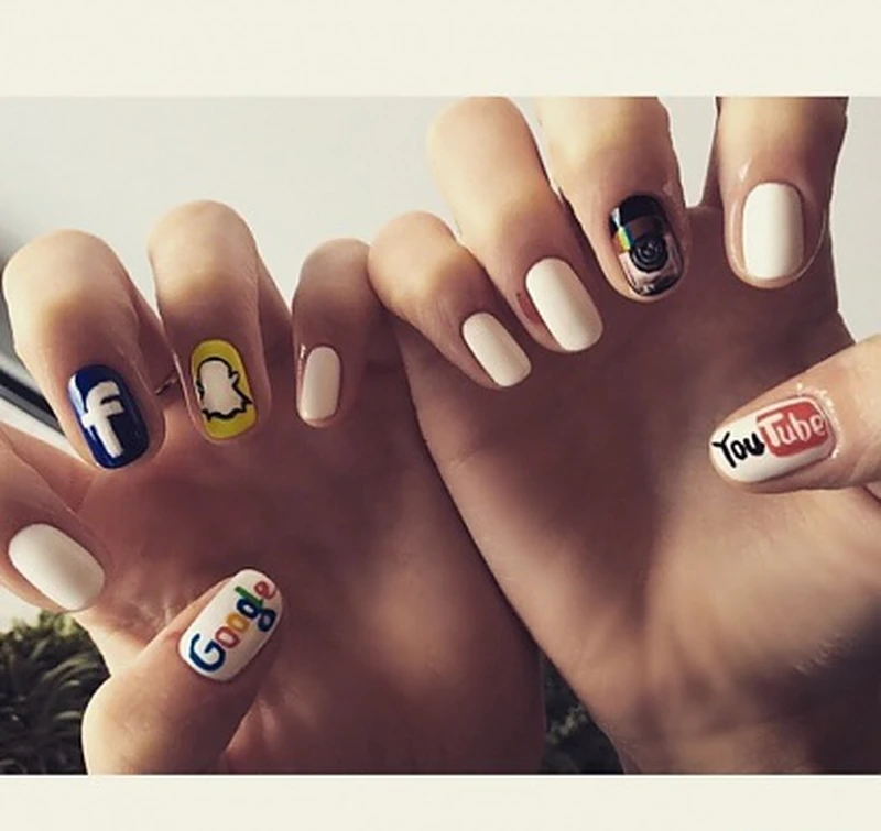 Świetny pomysłowy manicure