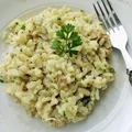 Risotto Z Pieczarkami I Piersią Z Kurczaka