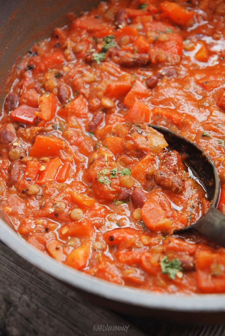 Chili sin carne z soczewicą