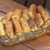 Paluszki ziemniaczane z pieczarkami