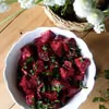 Buraki z sosem tahini