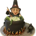 Torcik z czarownicą