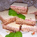 Kakaowo-miodowe wafle z jagodową nutą