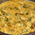 Gulasz z indyka z warzywami