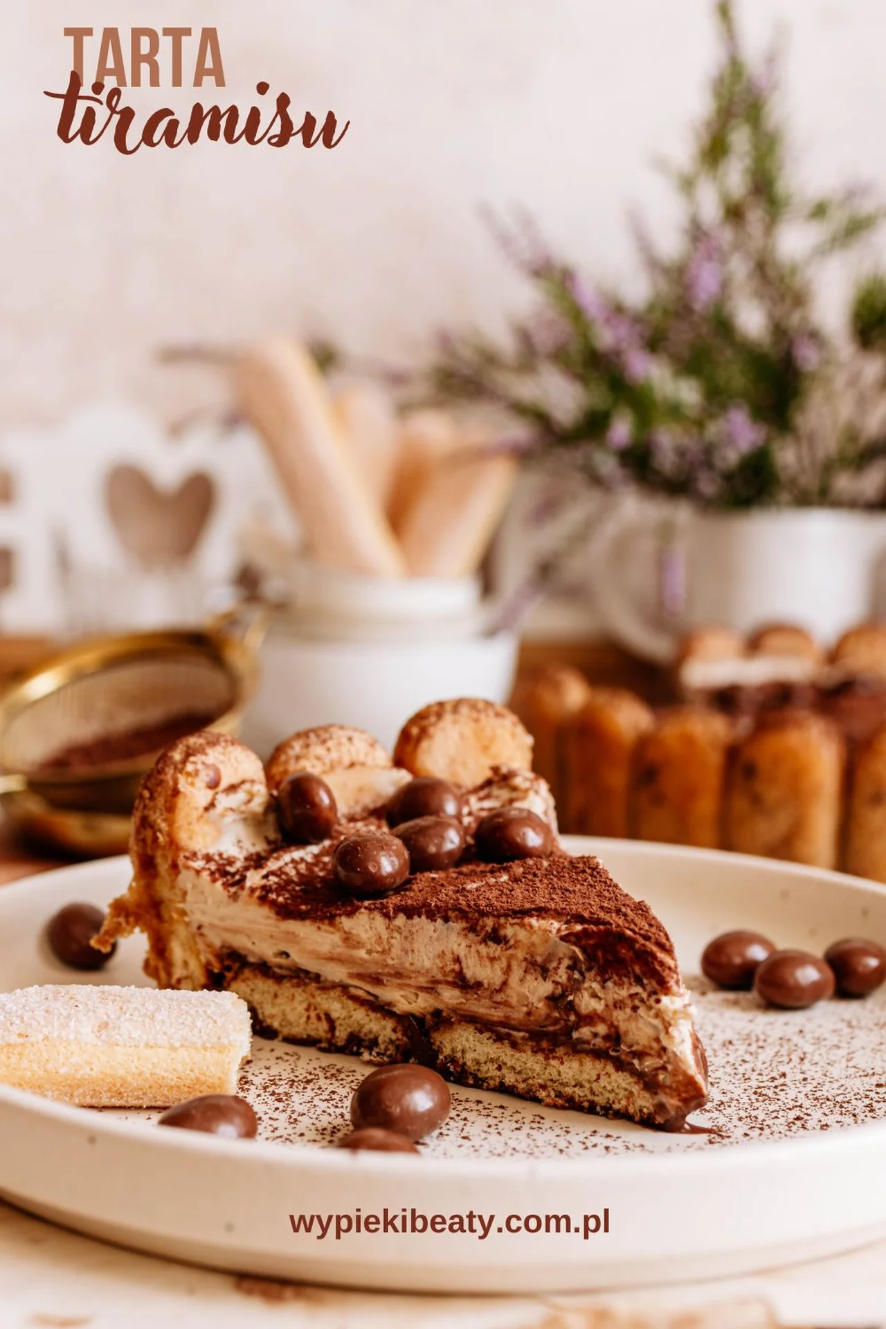 Tarta tiramisu bez pieczenia