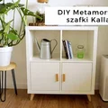 DIY Metamorfoza szafki Kallax z Ikei • origamifrog.pl
