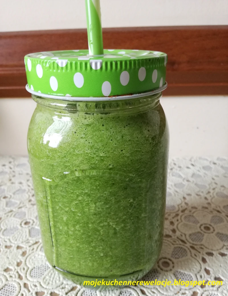 Koktajl odkwaszający "Alkaliczny czarodziej" - 144 kcal!