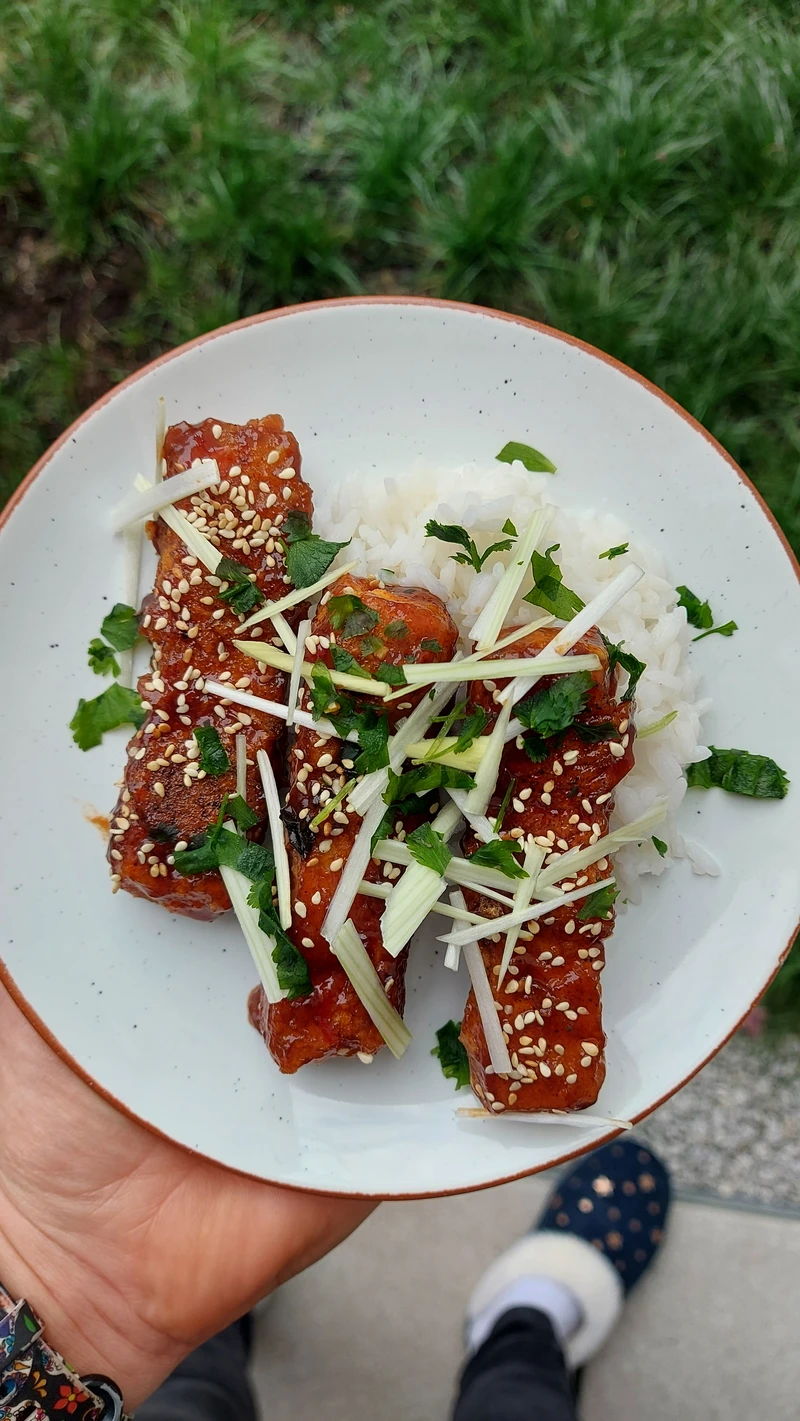 Tofu po koreańsku.