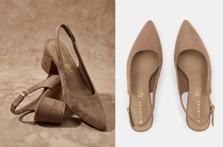 Zdjęcie Te buty z Sinsay za 69 zł to hit na Komunie i ślub! Wygodny, niski słupek, zamszowy wygląd - cudne do spodni i sukienki #3