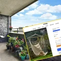 Balkon lub ogród jak z marzeń! Wisząca huśtawka za 67,99 zł z Sinsay daje wygodę i efekt jak z Instagrama