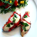 Kurczak z salsą i mozzarellą