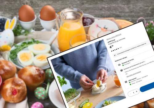 Kuchenny spryciarz do jajek z IKEA za 4,99 zł! Niepozorny i mały, a robi świetną robotę w kuchni - hit Wielkanocy