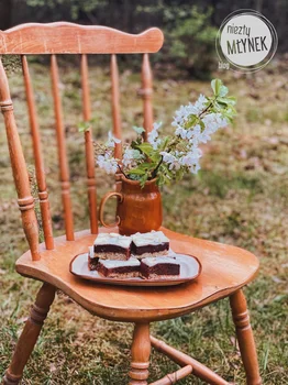 Owsiane brownie z czekoladową glazurą