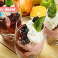 Malinowy deser z biszkoptami - PYSZNY I PUSZYSTY