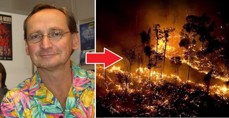 Cejrowski nie wierzy w pożary w Amazonii. “Amazonia jest niepalna”