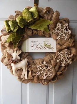 Świąteczna ozdoba na drzwi