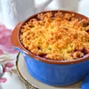 Crumble z wiśniami (Wiśnie pod kruszonką)