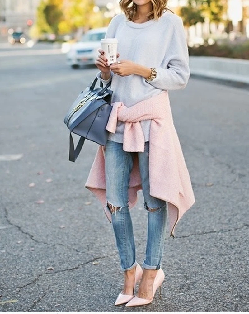 Pastelowy total look