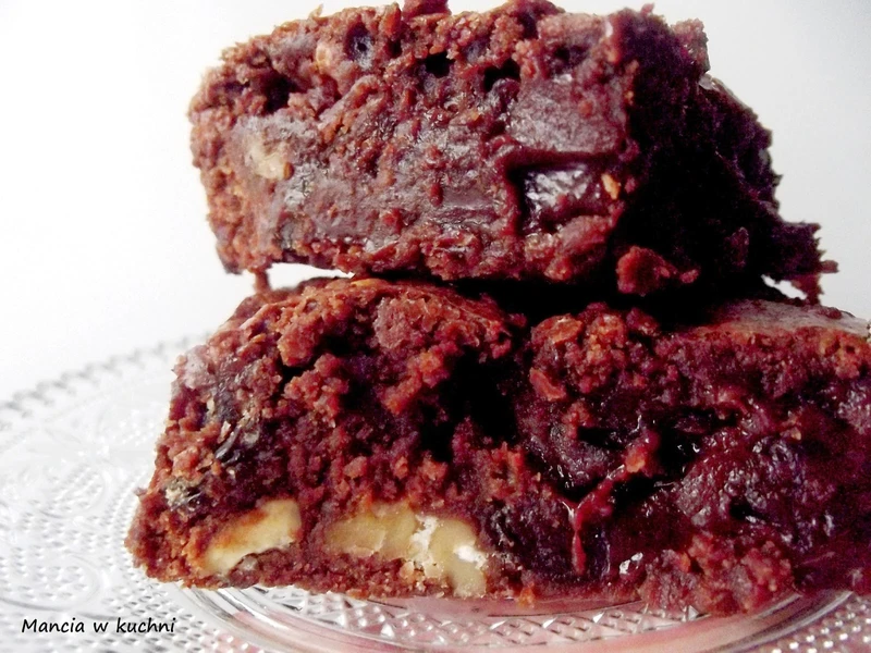 Brownie z bakaliami