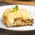Zapiekanka pasterska z soczewicą - wegańskie Shepherd's pie