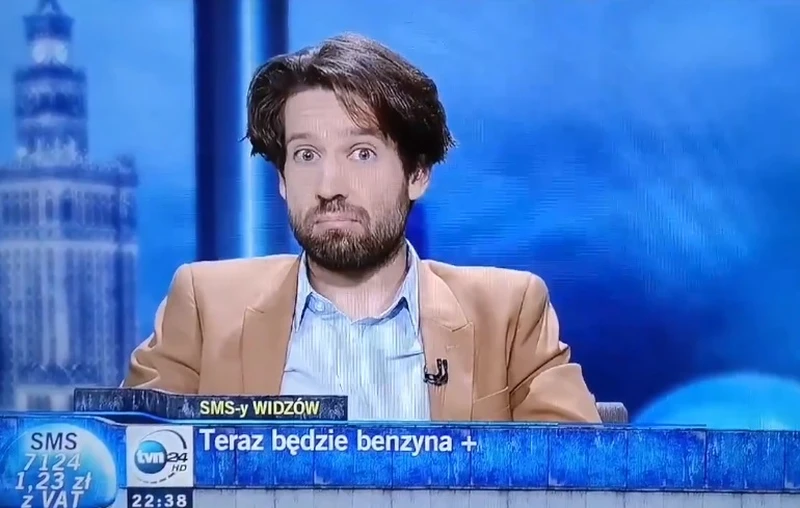 Alarm pożarowy na antenie TVN24. Przerwano program nadawany na żywo