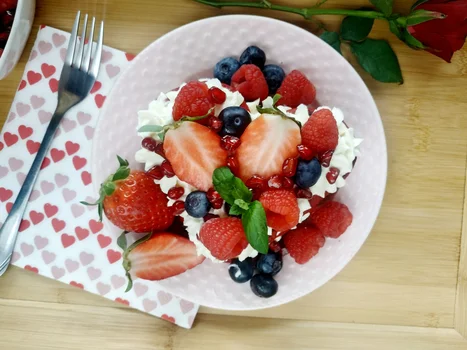 Walentynkowe Red Velvet Pancakes