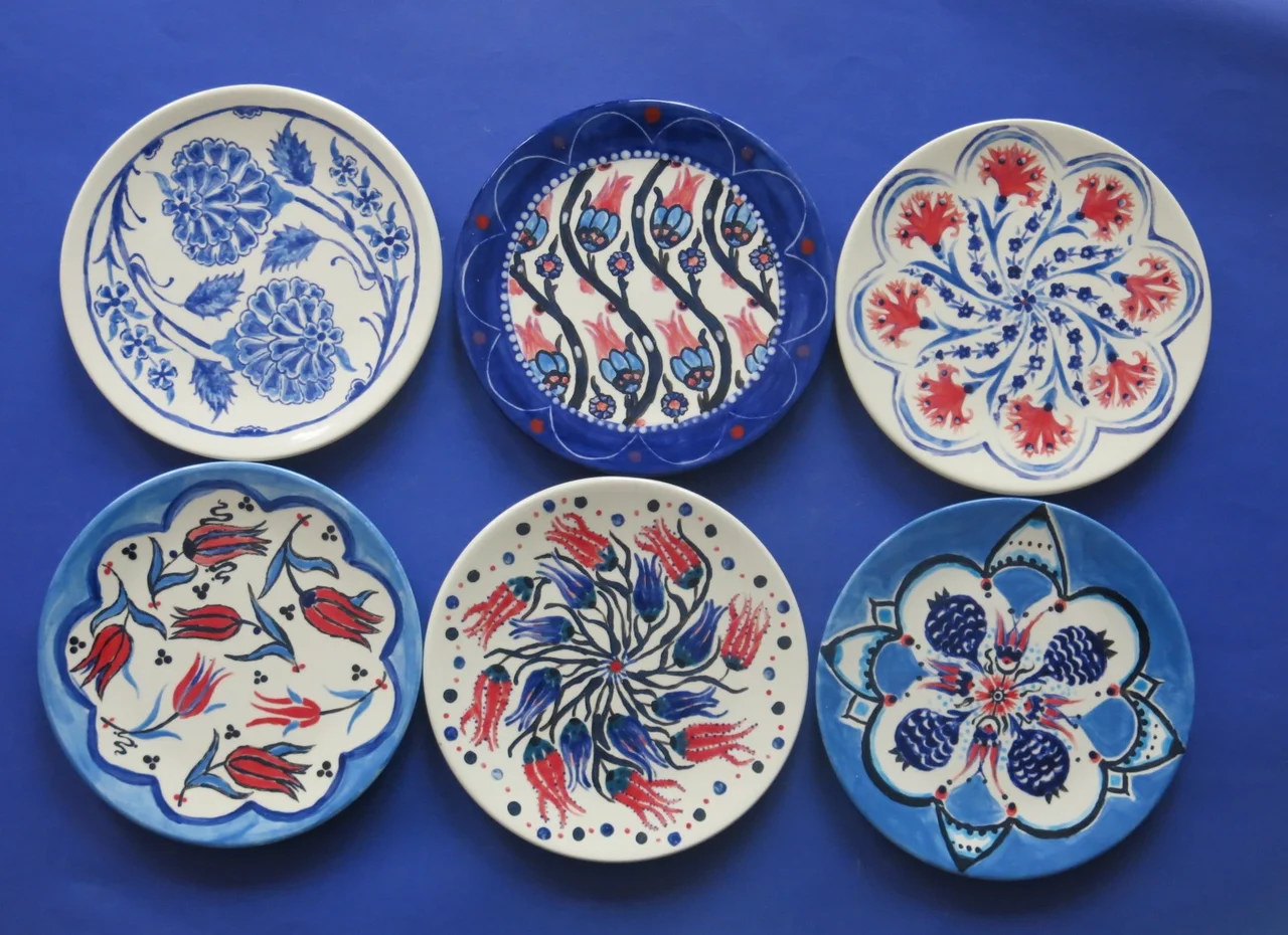 Warsztaty:  malowanie ceramiki we wzory tureckie