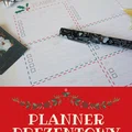 Świąteczny planner prezentowy - za darmo, do druku :)