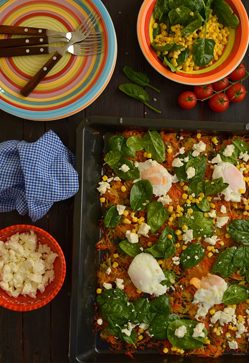 Pieczone warzywne rosti wg Jamiego Olivera