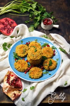 Pieczony falafel