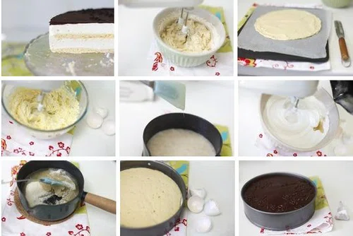 Ciasto ptasie mleczko- Przepis