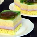 Ciasto piankowe z delicjami