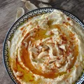 Hummus z masłem orzechowym