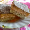 Ciasto z budyniem malinowym