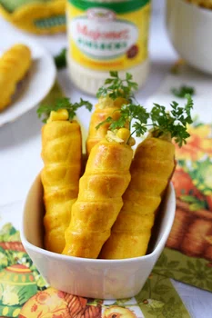 Wielkanocna sałatka w kształcie marchewki!