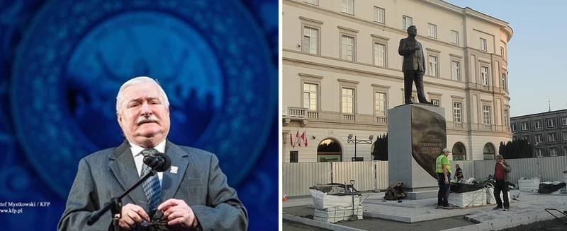 Wałęsa krytykuje pomnik Kaczyńskiego: „taka miernota” i oskarża go o katastrofę smoleńską!