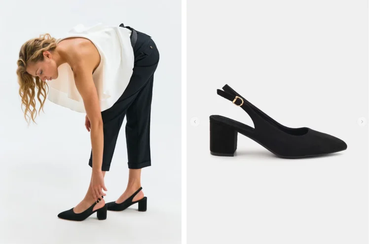 Zdjęcie Te buty z Sinsay za 69 zł to hit na Komunie i ślub! Wygodny, niski słupek, zamszowy wygląd - cudne do spodni i sukienki #1