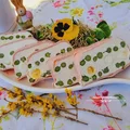 Terrina ze szparagami i szynką