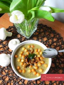 Rewelacyjny krem z pieczarek