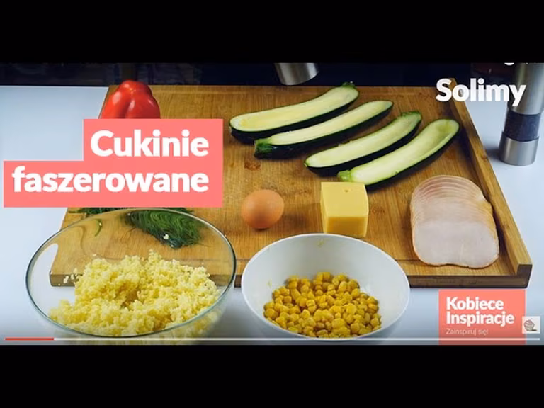 Cukinie faszerowane